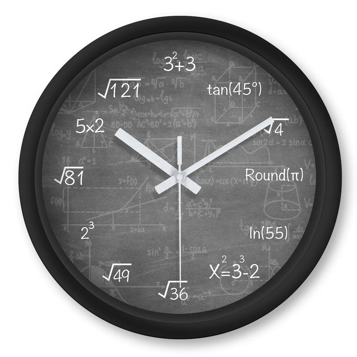 Horloge Enfant Formules Mathématiques