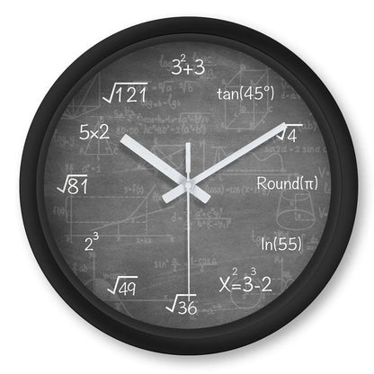 Horloge Enfant Formules Mathématiques