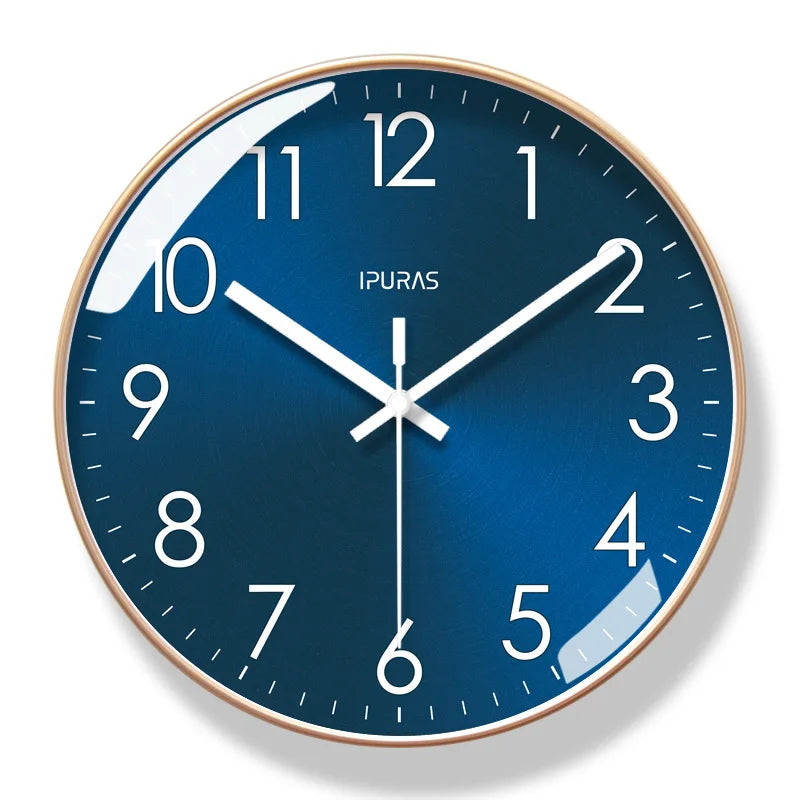 Horloge Murale Silencieuse Design Moderne Quartz