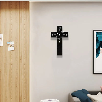 Horloge Murale Design Croix