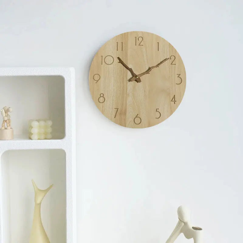Horloge Murale Bois Clair
