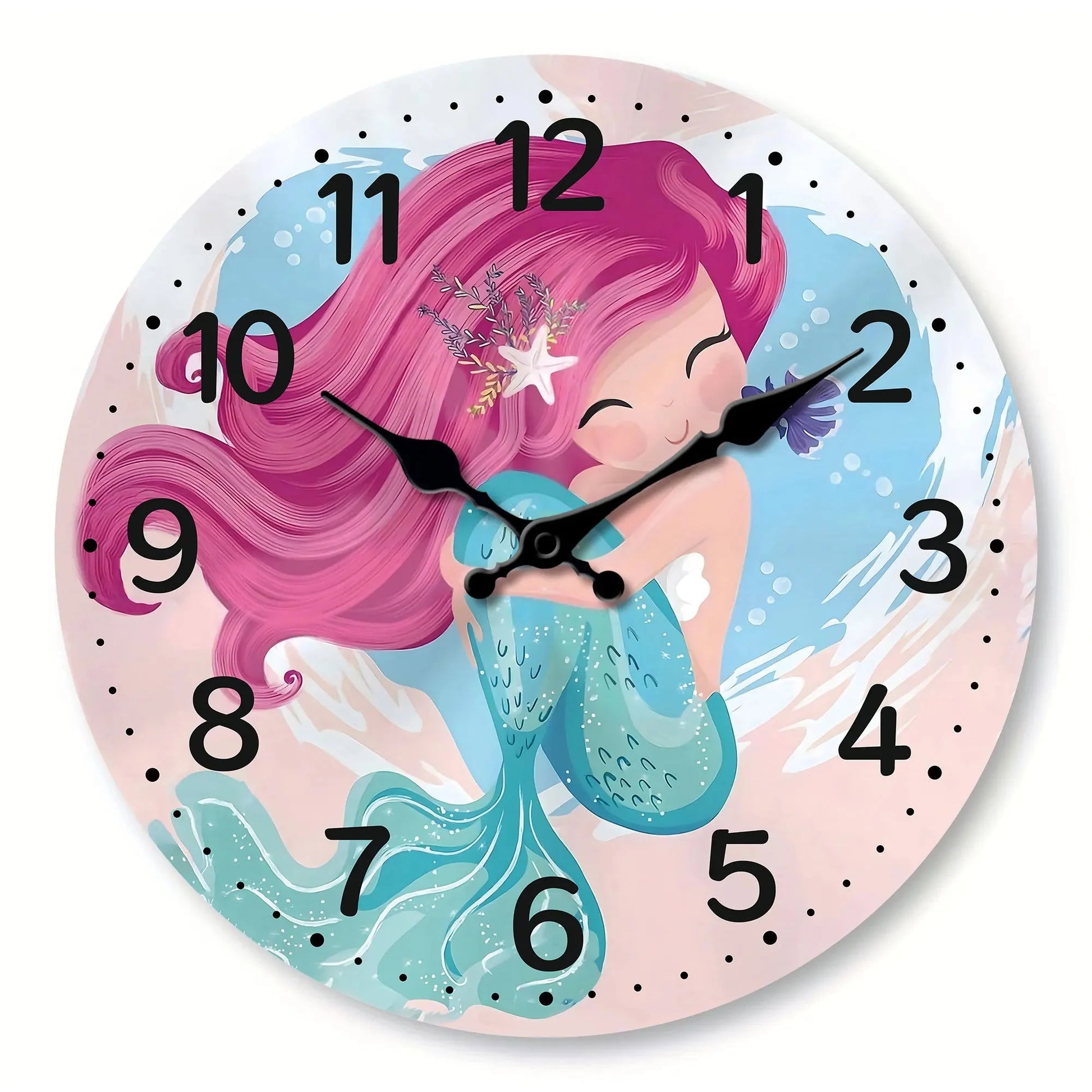 Horloge Enfant Petite Sirène
