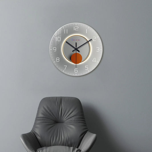 Horloge Murale Design Japonais Minimaliste