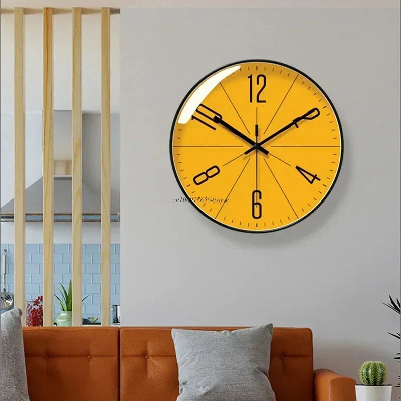 Horloge Jaune Style Japonais