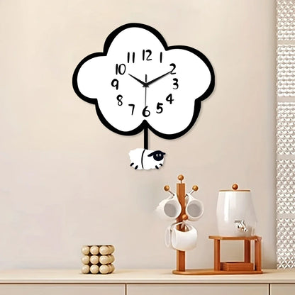 Horloge Pendule Murale Petit Mouton Balancier