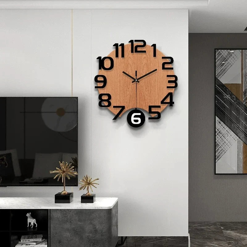 Horloge Murale Silencieuse Moderne