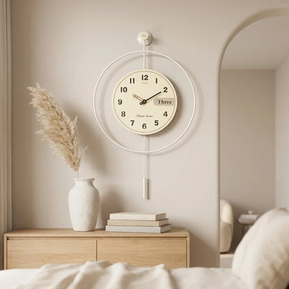 Horloge Murale Pendule Design Épuré
