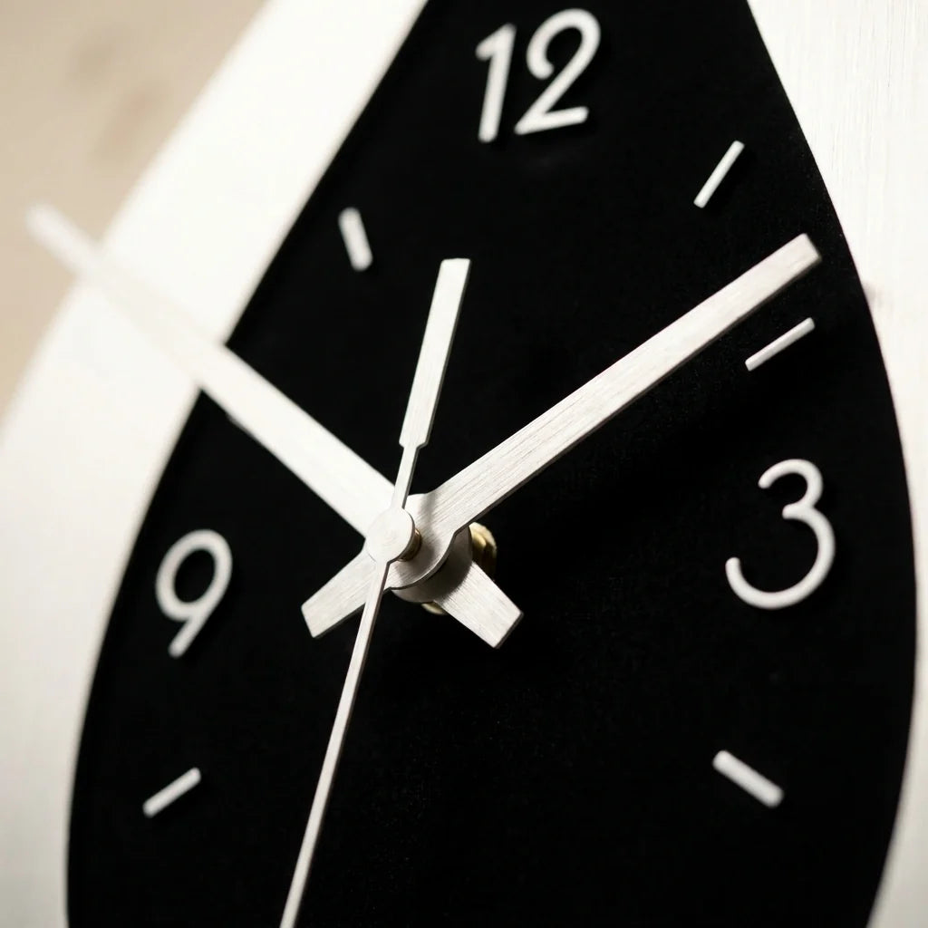 Horloge Pendule Murale Moderne Goutte d'Eau