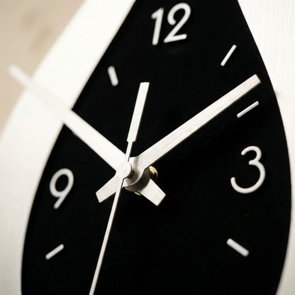 Horloge Pendule Murale Moderne Goutte d'Eau