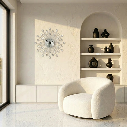Horloge Murale diamants