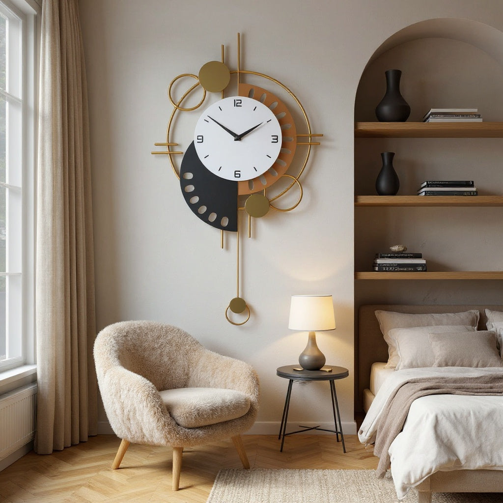 Décoration Murale Horloge EVA