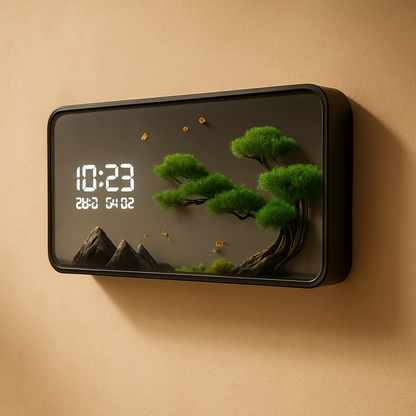 Horloge Murale Digitale Design Grand Format