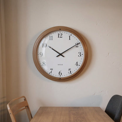 Horloge À Chiffres Romains Mouvement Quartz Argenté 37 mm