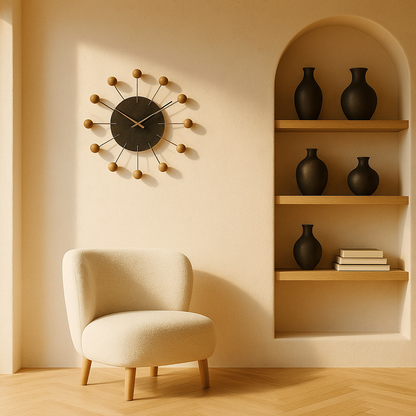 Horloge Murale Scandinave Nelson Design