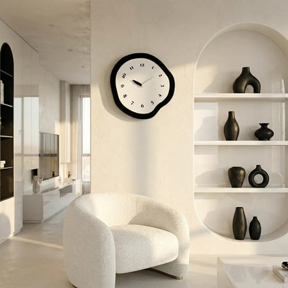 Horloge Murale Design Japonais Blanc