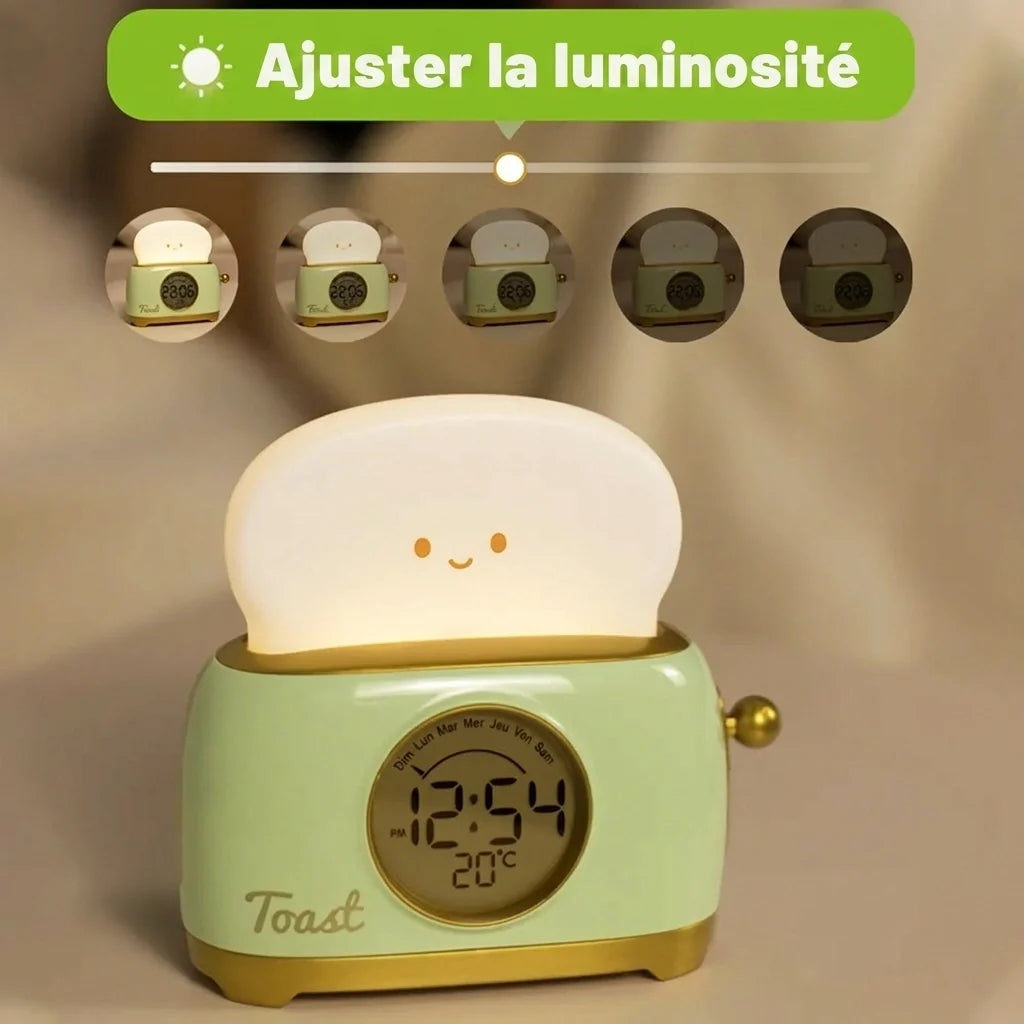 Horloge Enfant Design Grille Pain